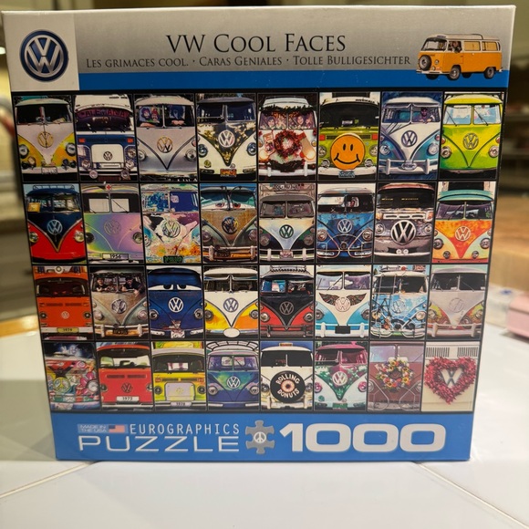 Other - VW Cool Faces Puzzle 1000 Pieces